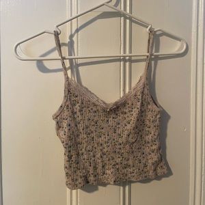 Brandy Melville Eyelet Tank